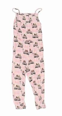 Posh Peanut Malibu Barbie Bamboo Jumpsuit Romper Size 3-4